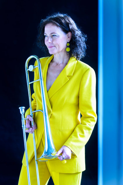 Lis Wessberg, Female Trombone player, Copenhagen, København, basunist, Trombone, Jazz, Brazil