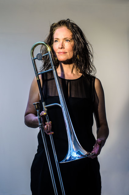 Lis Wessberg, Female Trombone player, Copenhagen, København, basunist, Trombone, Jazz, Brazil