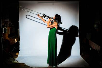 Lis Wessberg, Female tromboneplayer, Trombonejazz, Danish Jazz